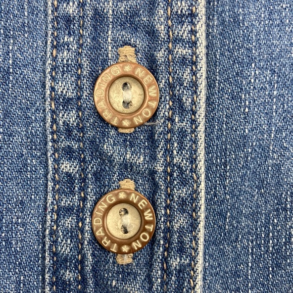 Newton Trading Co. Authentic Casual Wear Denim Tunic sz Large - Picture 7 of 11